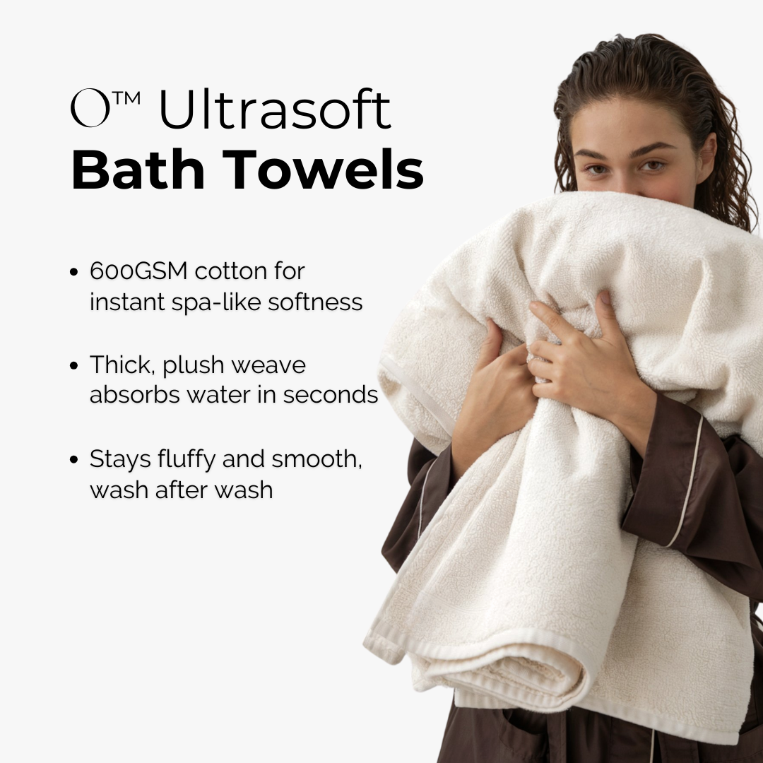 Ultrasoft Egyptian Cotton Bath Towels
